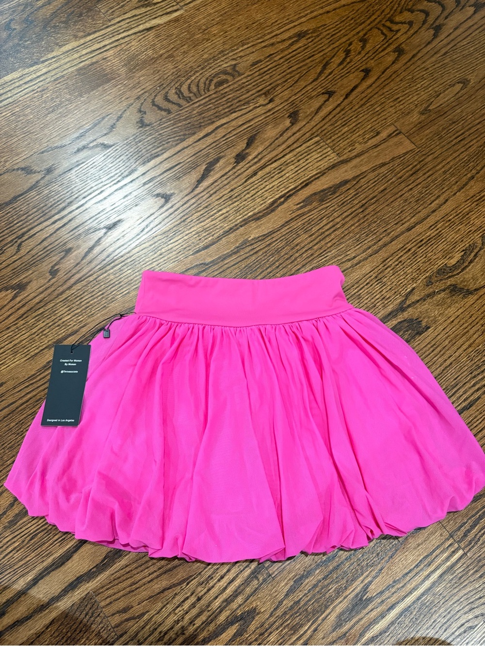 Pink bubble skort - Picture 2 of 3